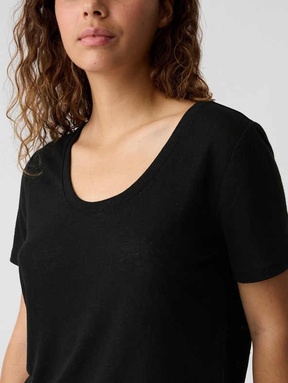 GAP Lněné tričko GAP