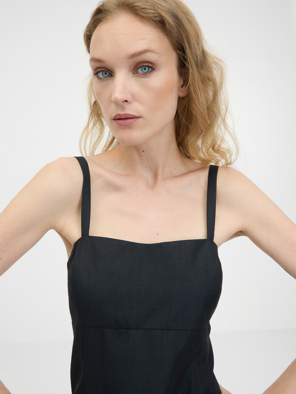 Orsay Černé dámské krátké šaty ORSAY