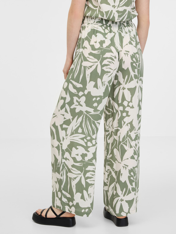 Orsay Khaki dámské široké kalhoty ORSAY