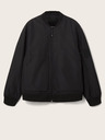 Tom Tailor Denim Černý pánský bomber Tom Tailor Denim