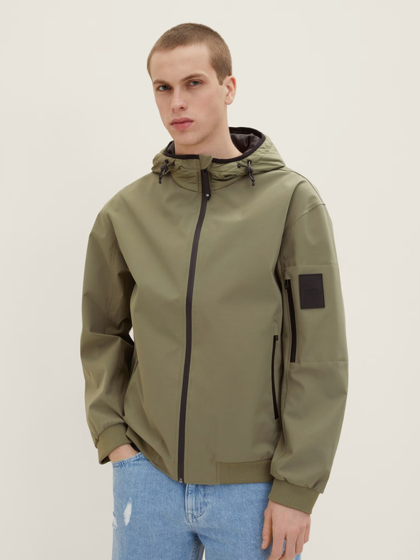 Tom Tailor Denim Khaki pánská lehká bunda Tom Tailor Denim