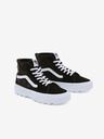 Vans Černé dámské tenisky na platformě se semišovými detaily VANS