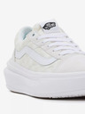 Vans Krémové kostkované semišové tenisky na platformě VANS Old Skool
