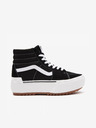 Vans Černo-bílé dámské kotníkové tenisky VANS UA SK8-Hi Stacked