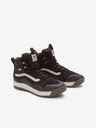 Vans Tmavě hnědé pánské zimní kotníkové boty se semišovými detaily VANS UA UltraRange EXO Hi MTE-2