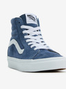 Vans Modré dámské semišové kotníkové tenisky VANS SK8-Hi