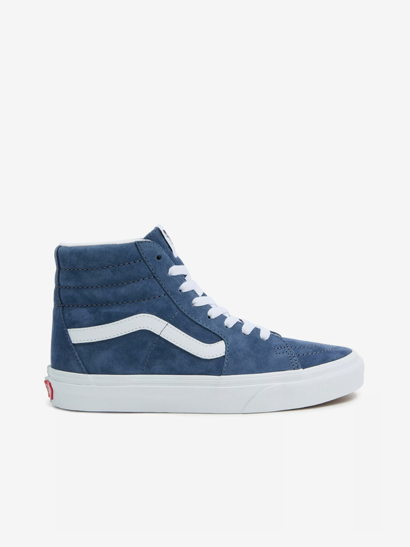 Vans Modré dámské semišové kotníkové tenisky VANS SK8-Hi