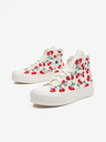 Converse Chuck Taylor All Star Lift Platform Cherries Tenisky