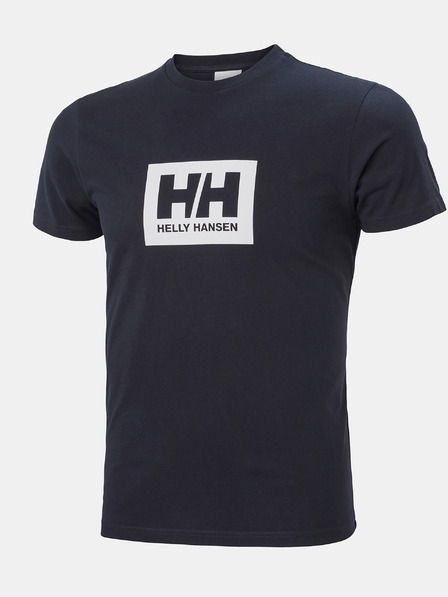 Helly Hansen Tmavě modré pánské tričko HELLY HANSEN HH Box T-Shirt
