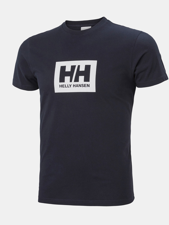 Helly Hansen Tmavě modré pánské tričko HELLY HANSEN HH Box T-Shirt