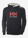Helly Hansen Tmavě modrá pánská mikina s kapucí HELLY HANSEN HH Logo Hodie