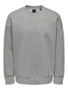 ONLY & SONS Světle šedá pánská mikina ONLY & SONS