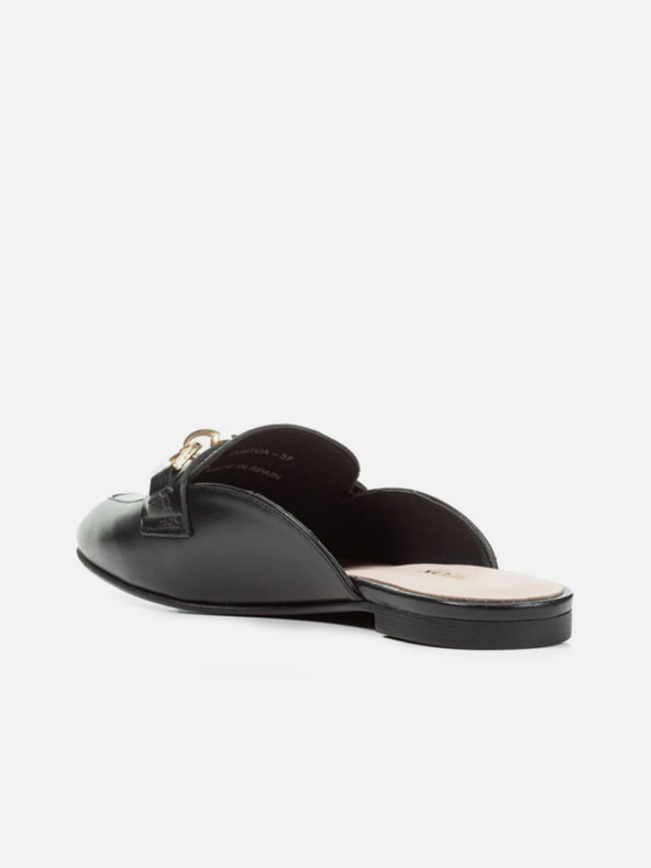 Geox Černé dámské mokasíny Geox Llizia