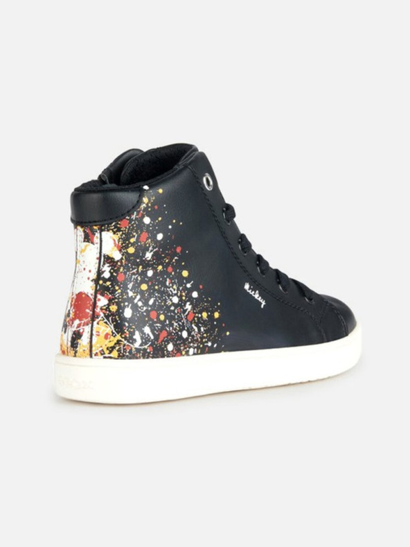 Geox Černé dívčí tenisky Geox Kathe