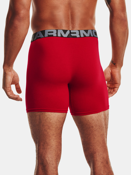 Under Armour Pánské boxerky Under Armour Charged Cotton 6in 3 Pack