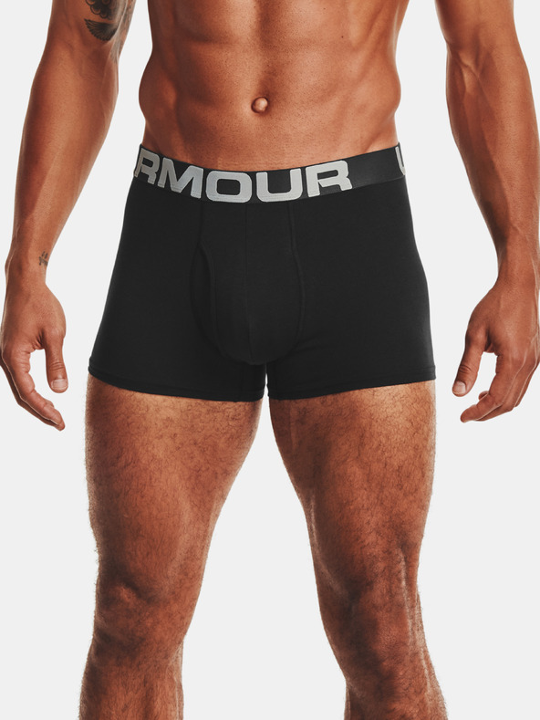Under Armour Pánské boxerky Under Armour UA Charged Cotton 3in (3ks)