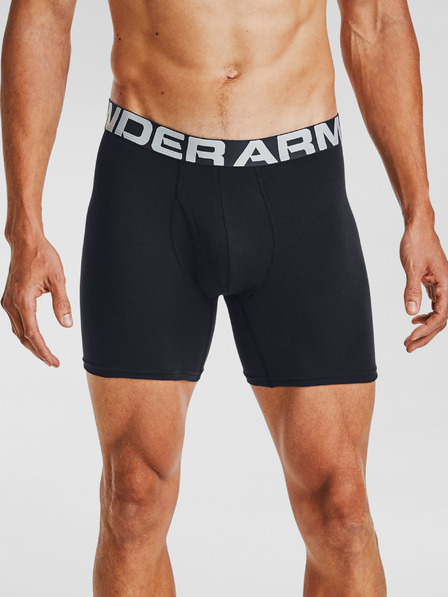 Under Armour Pánské boxerky Under Armour Charged Cotton 6in 3 Pack