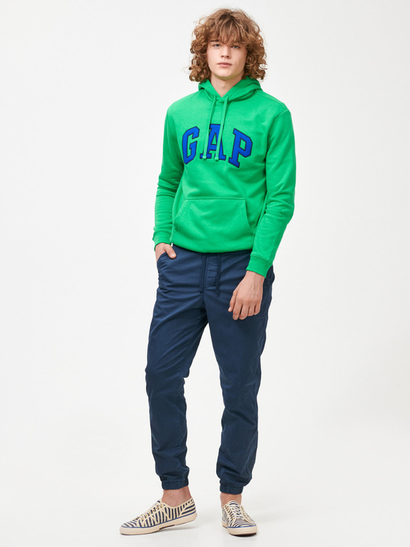 GAP Kalhoty slim canvas joggers GapFlex GAP