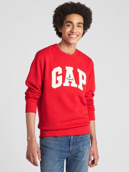 GAP Mikina GAP logo fleece