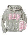 GAP Dětská mikina Gap logo zip GAP
