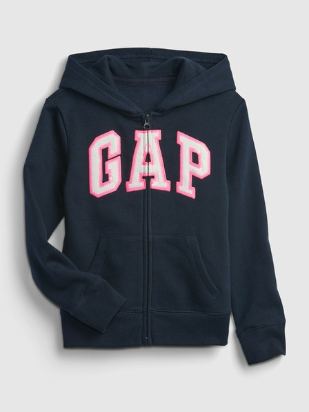 GAP Dětská mikina GAP logo zip