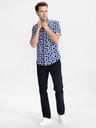 GAP Kalhoty essential khaki straight fit GapFlex GAP