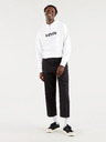 Levi's® Bílá pánská mikina s kapucí Levi's®
