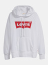 Levi's® Bílá dámská mikina s kapucí Levi's®
