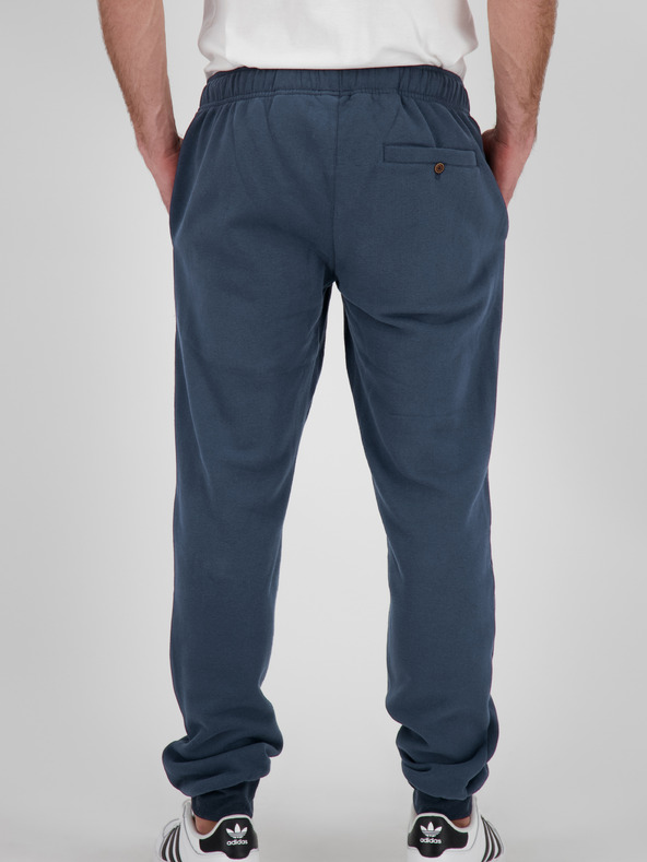 Alife and Kickin Tmavě modré pánské tepláky Alife and Kickin