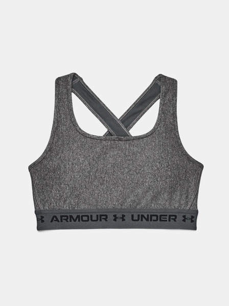 Under Armour Dámská podprsenka Under Armour Crossback Mid Heather Bra