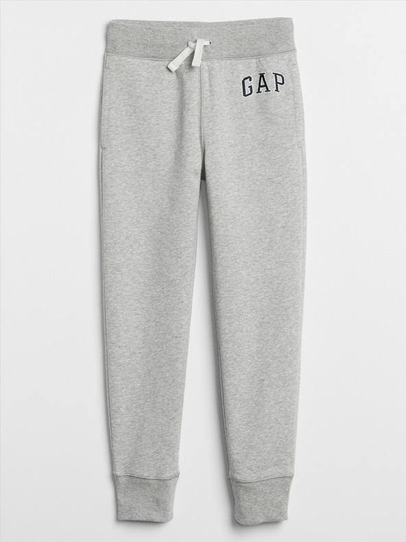 GAP Dětské tepláky fleece logo GAP