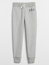 GAP Dětské tepláky fleece logo GAP