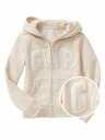 GAP Dětská mikina GAP logo zip