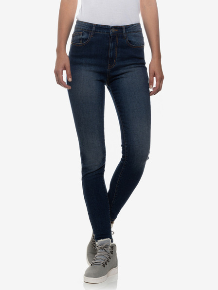 Sam 73 Modré dámské slim fit džíny Sam 73