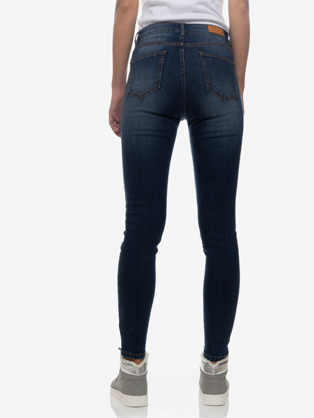 Sam 73 Modré dámské slim fit džíny Sam 73