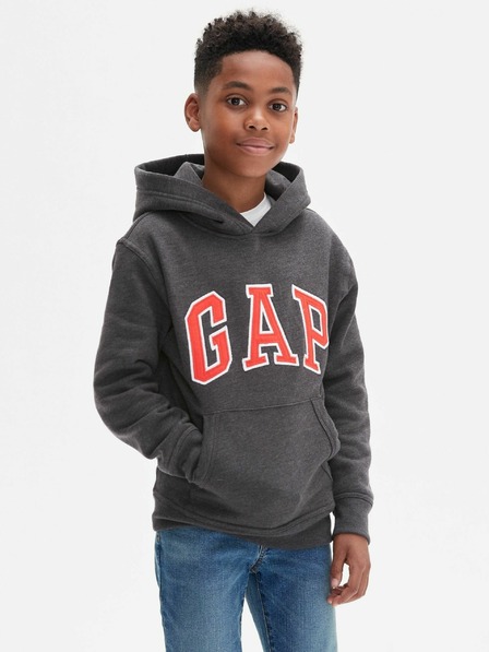 GAP Dětská mikina s logem a fleece GAP