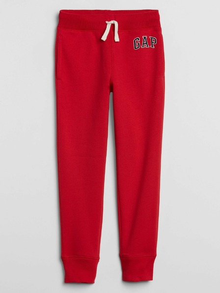 GAP Dětské tepláky fleece logo GAP