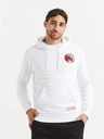 Celio Bílá pánská mikina Celio Lvespidsw