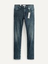 Celio Tmavě modré pánské slim fit džíny Celio Portobel15
