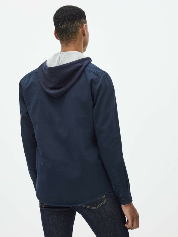 Celio Tmavě modrá košile Celio Sawork