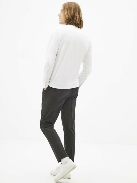 Celio Bílé polo triko Celio Sessicoml