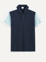 Celio Tmavě modré pánské polo tričko Celio