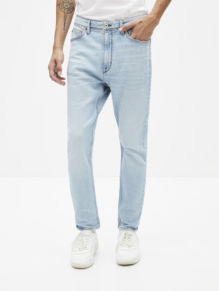 Celio Světle modré straight fit džíny Celio Sonewfit