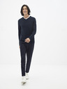 Celio Tmavě modrý basic svetr Celio Sebase