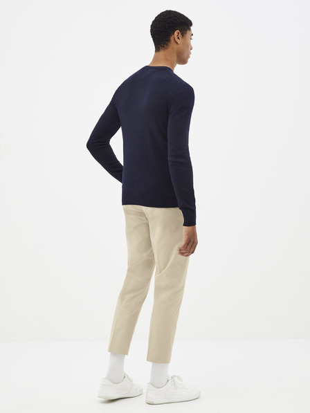 Celio Tmavě modrý basic svetr Celio Sesweet