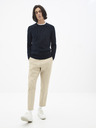 Celio Tmavě modrý basic svetr Celio Seven