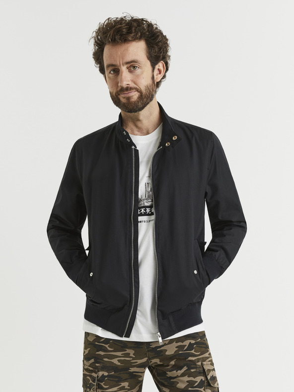 Celio Černá lehká bunda Celio Vucotton