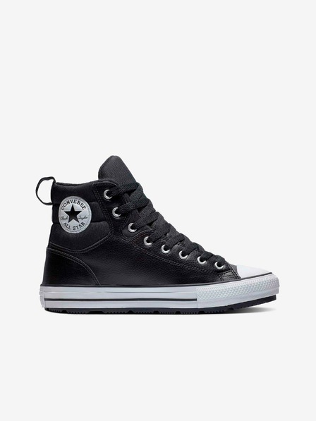Converse Černé unisex kotníkové tenisky Converse Chuck Taylor All Star Faux Leather Berkshire Boot