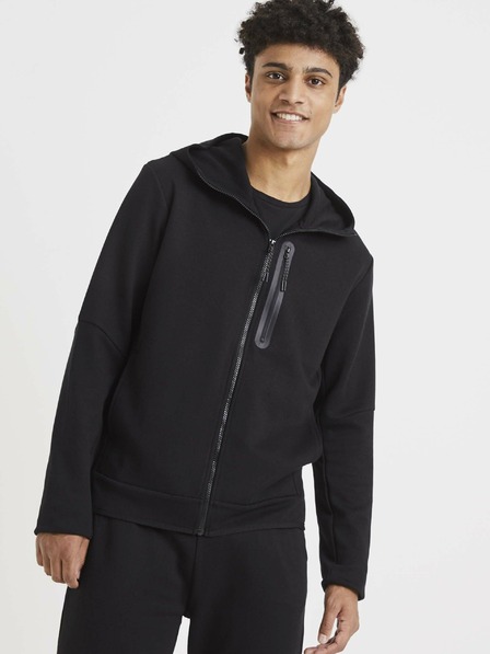 Celio Černá basic mikina Celio Veyoke