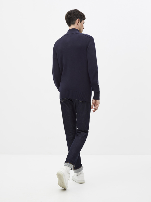 Celio Tmavě modrý svetr Celio Serome